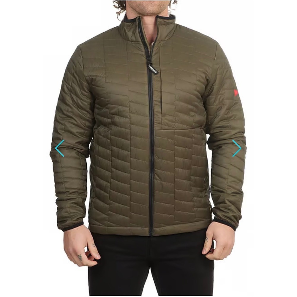 Florence Marine X Expedition Primaloft Puffer Jacket Burnt Olive Mens L